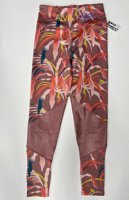 Vintage-Inspired Women's Apparel Everyday Wear Calvin Klein Athletic Yoga Pants Multi NEW Size XS