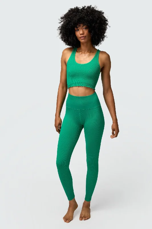 Vintage-Inspired Women's Clothes Stylish Looks Spiritual Gangster Love Sculpt 7/8 Legging - Jade