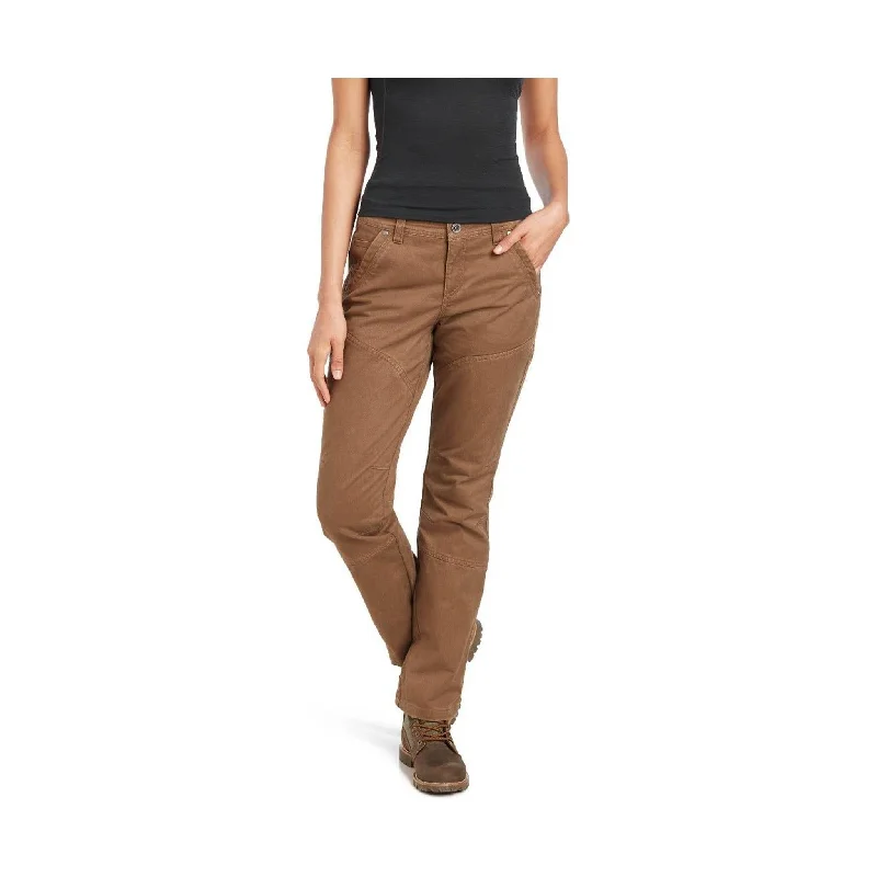 Comfortable Lounge Clothing Minimalist Office - Ready Style Kuhl Women's Rydr Pant - Dark Khaki