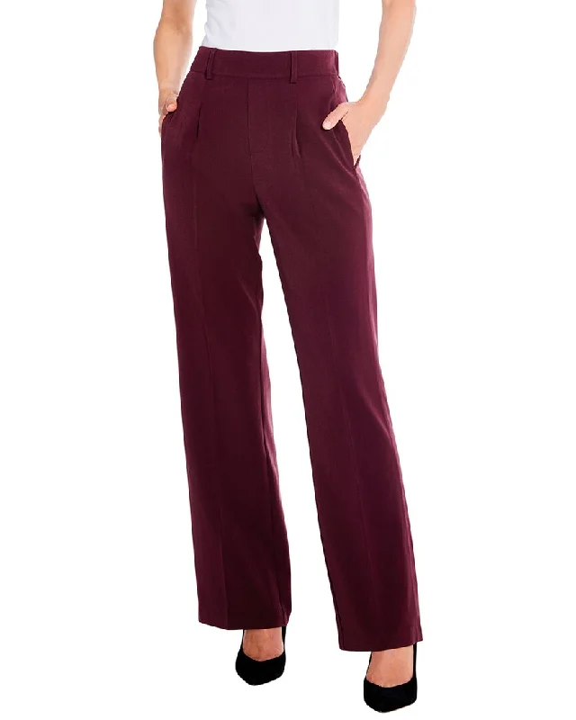 Stylish Outerwear Clothes For Women Everyday Glamour NIC+ZOE The Avenue Wide Leg Pleated Pant