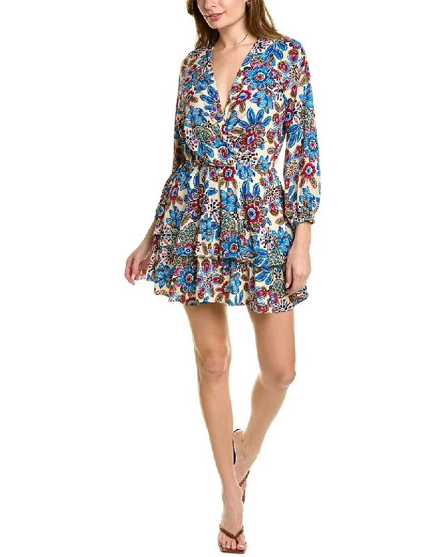 Modern Women's Apparel Hot Trends ANNA KAY Surplice Mini Dress