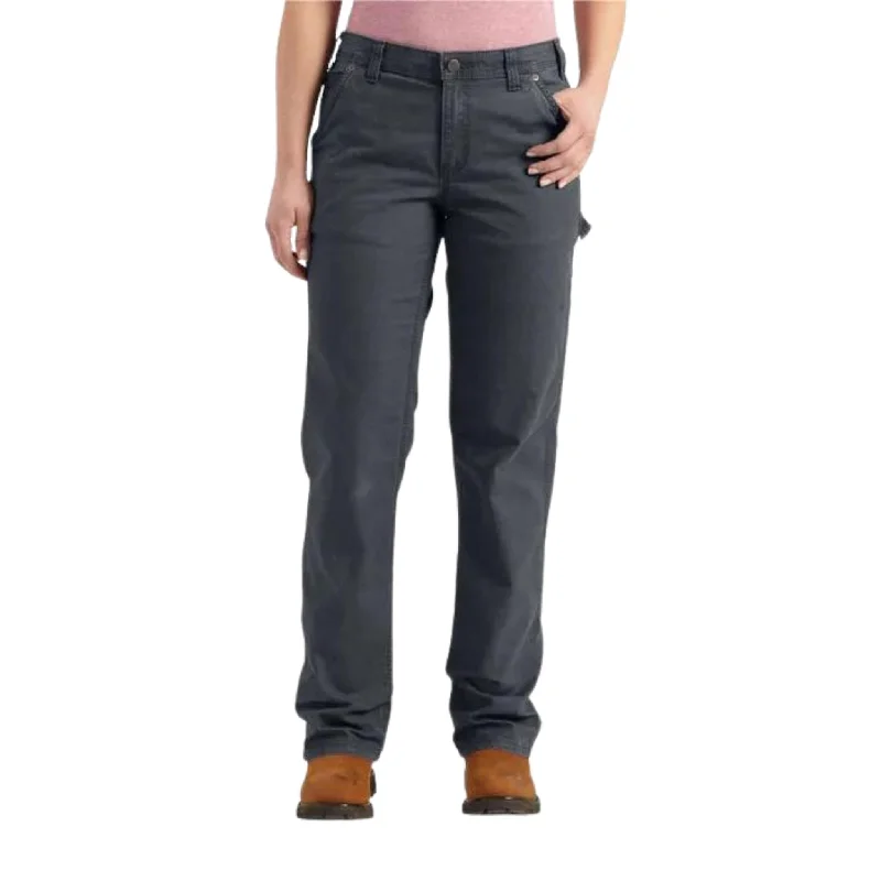 Affordable Trendy Clothes For Women Subtle Sophistication Carhartt Women's Original Fit Crawford Pant - Coal - ONLINE STORE CREDIT/EXCHANGE ONLY