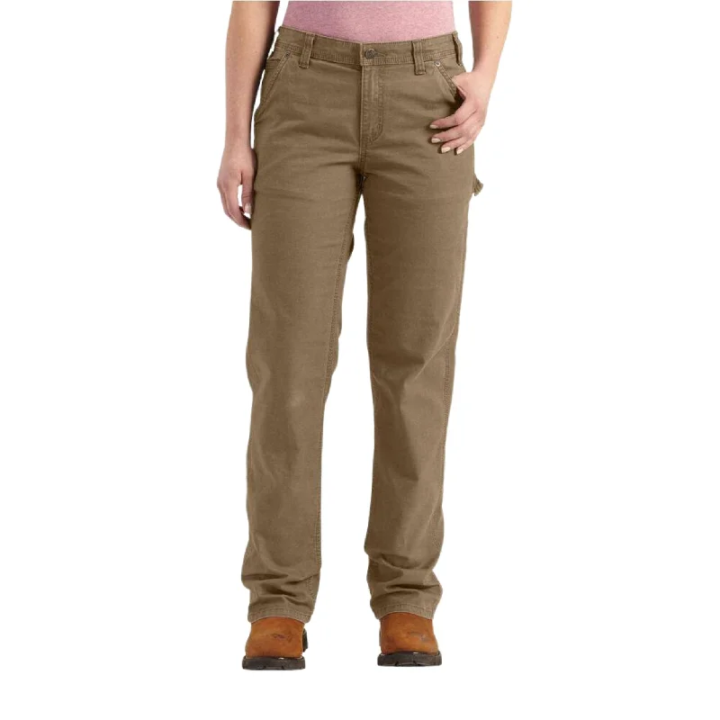 Women's Trendy Casual Clothes Elevated Style Carhartt Women's Original Fit Crawford Pant - Yukon - ONLINE STORE CREDIT/EXCHANGE ONLY