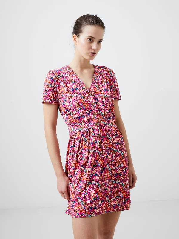 Women's Resort Attire New In This Season Blossom Vee Mini Dress