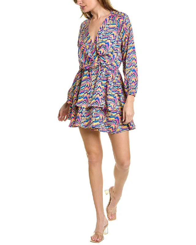 Women's Clothes And Apparel Casual Chic ANNA KAY Surplice Mini Dress