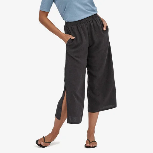 Affordable Women's Clothing Wardrobe Upgrade Patagonia Garden Island Pants - Whole Weave: Ink Black