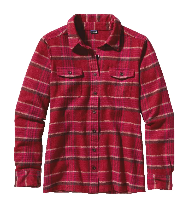 Women's Casual Attire Stylish Statements W's Long-Sleeved Fjord Flannel Shirt