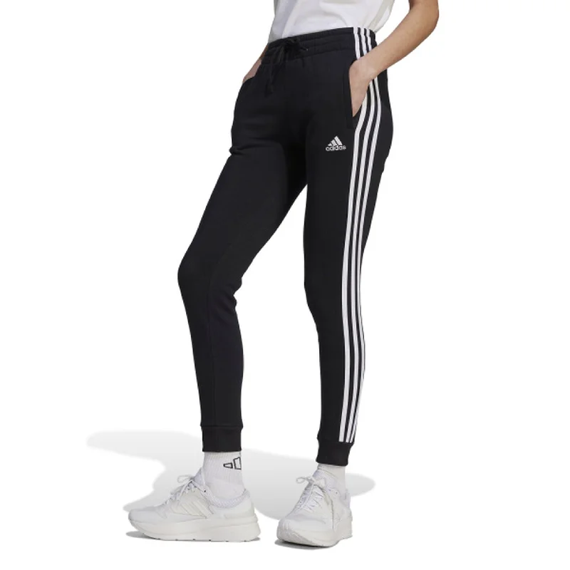 Women's Comfortable Apparel Minimalist Office - Ready Style Adidas Womens Essentials 3-Stripes Cuffed Pant