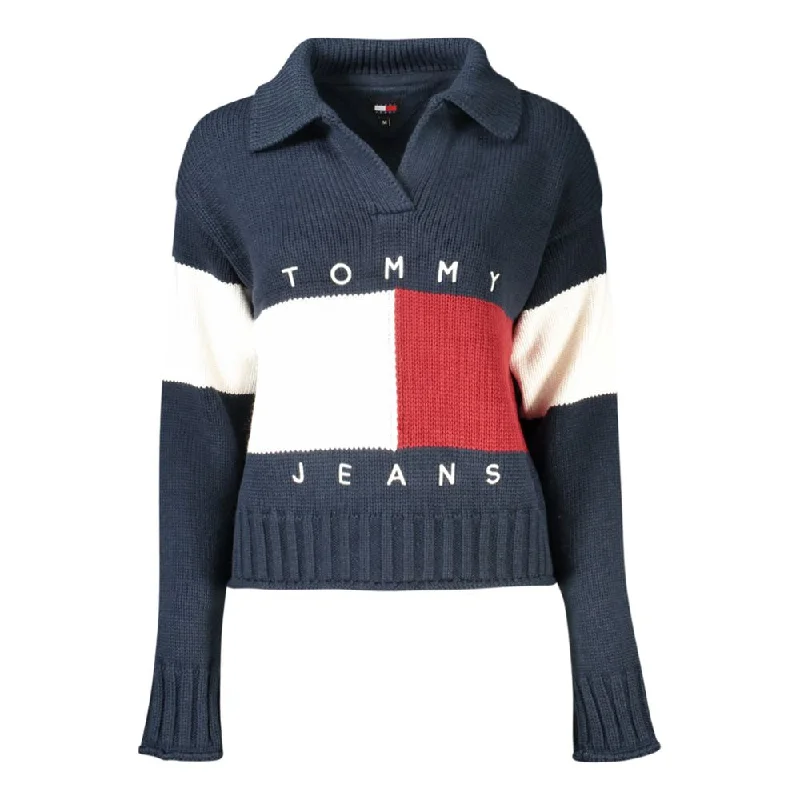 Stylish Women's Garments Elegant Details Tommy Hilfiger Wool Women's Sweater