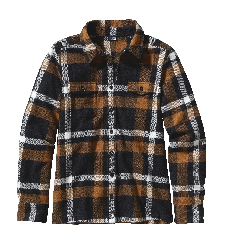 Comfortable Women's Attire Eclectic Style Wardrobe W's Long-Sleeved Fjord Flannel Shirt