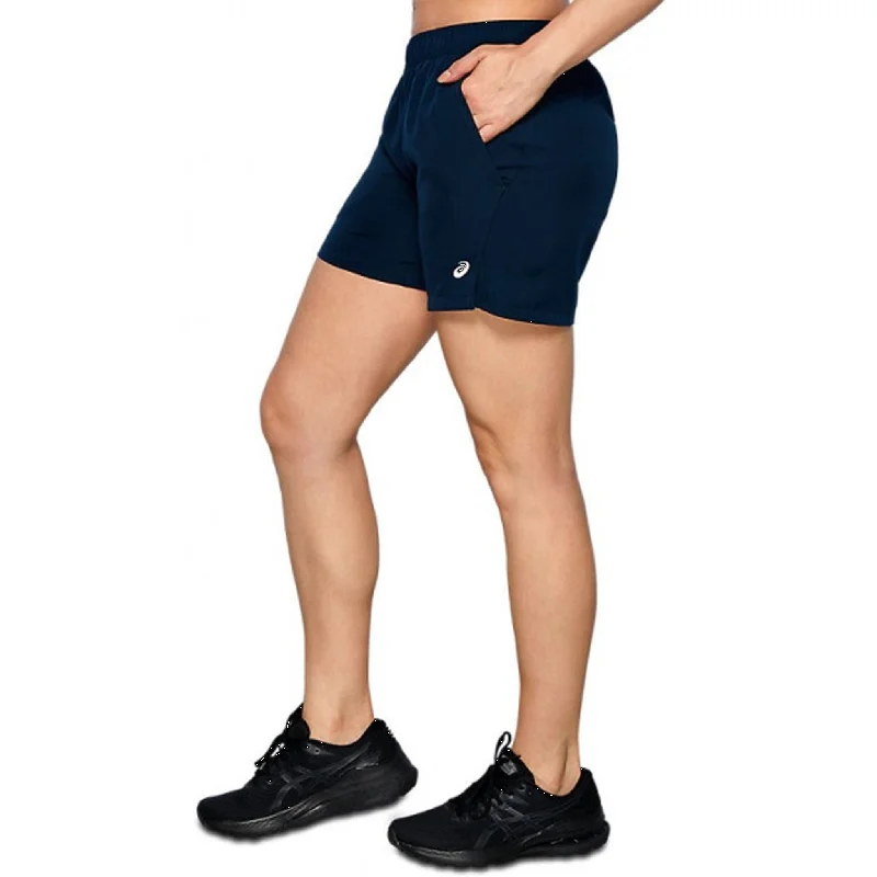 Women's Plus-Size Apparel Casual Weekend Relaxed Style ASICS Womens 6-inch Running Short