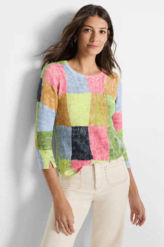 Women's Apparel And Garments Trend Alert NIC+ZOE Colorfield Sweater