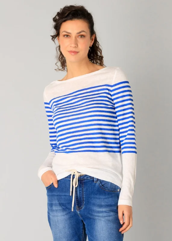 Women's Elegant Outfit From Casual To Classy Yest - Renate Striped Sweater