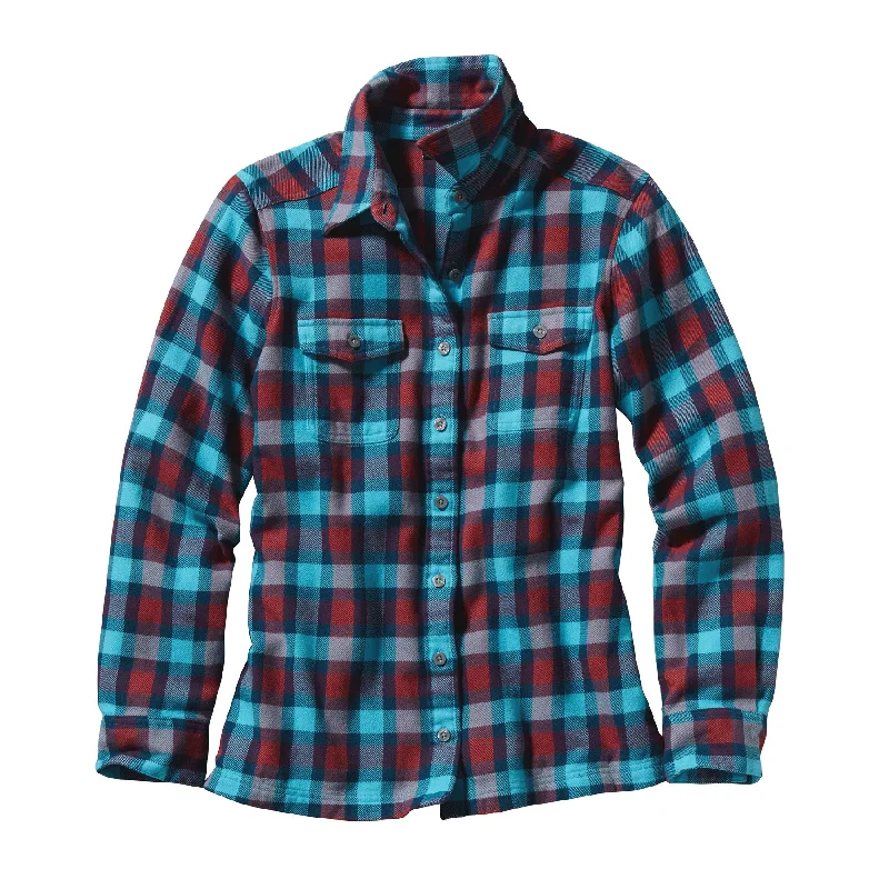 Women's Stylish Outdoor Outfit Unleash Your Style W's Long-Sleeved Fjord Flannel Shirt