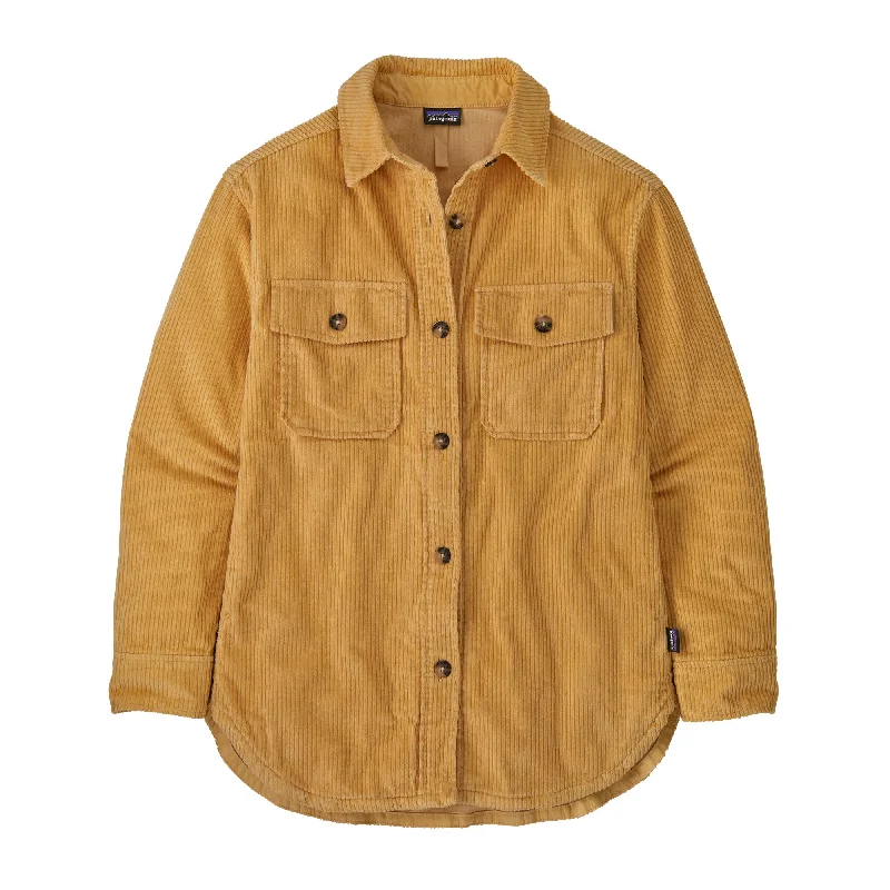 Women's Sporty Clothes Inspired By You, Designed For You Women's Corduroy Overshirt Jacket