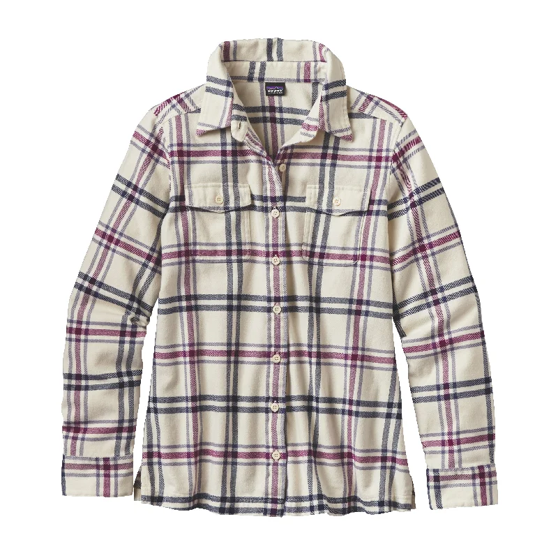 Women's Elegant Evening Outfit Unleash Your Trend Driven Style W's Long-Sleeved Fjord Flannel Shirt