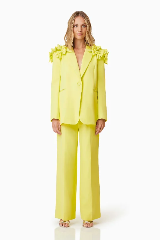 Timeless Women's Apparel Chic Style, Always In Vogue Kennedy Two Piece Set In Yellow