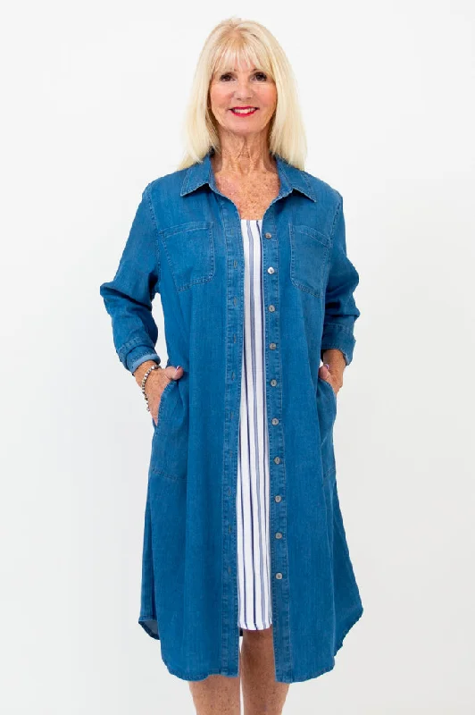 Women's Fashion-Forward Apparel Flash Deals Anka Duster, Tencel Denim