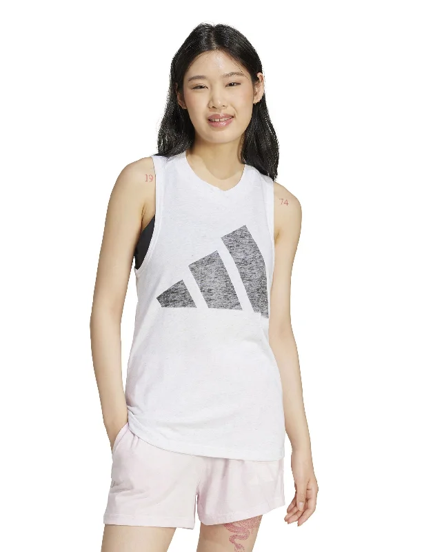 Women's Holiday Apparel Exclusive Sale Essentials Winners Tank Top - White/Black