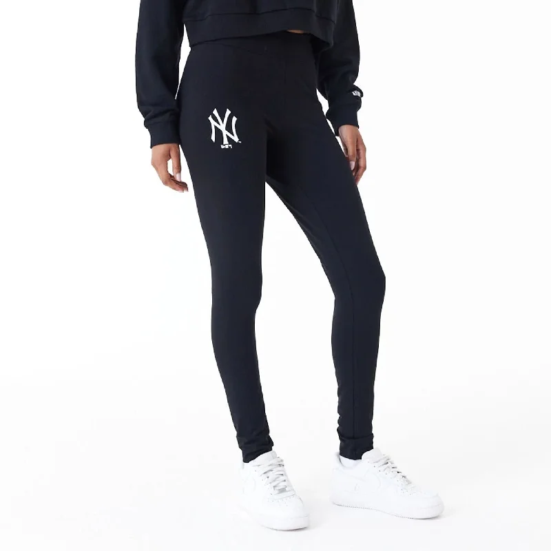 Women's Versatile Apparel Mid - Season Sale New York Yankees Womens MLB Lifestyle Black Leggings