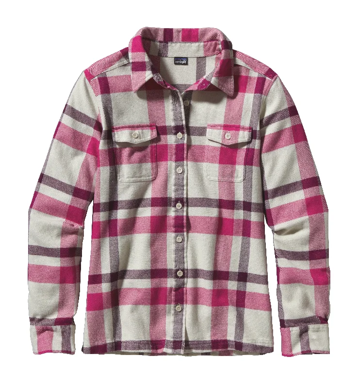 Women's Evening Attire Chic & Cozy Collection W's Long-Sleeved Fjord Flannel Shirt