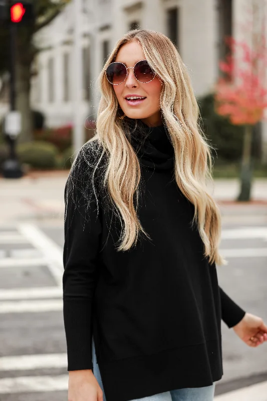 Women's Stylish Professional Garments Unleash Your Trend Driven Style FINAL SALE - Gabby Turtleneck Oversized Sweater