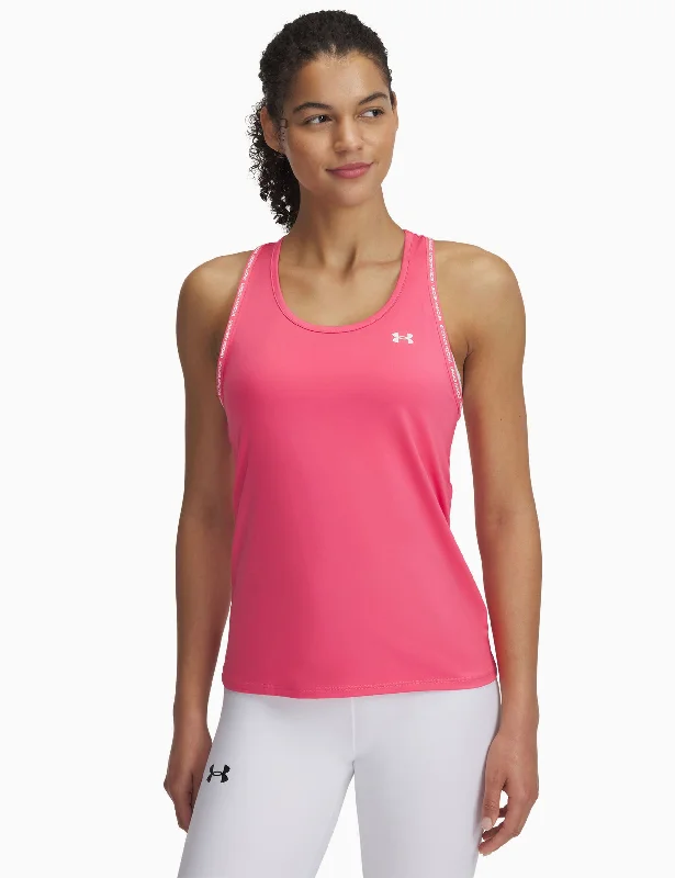 Women's Chic Outerwear Garments Clearance Event UA Tech Knockout Tank - Super Pink/White