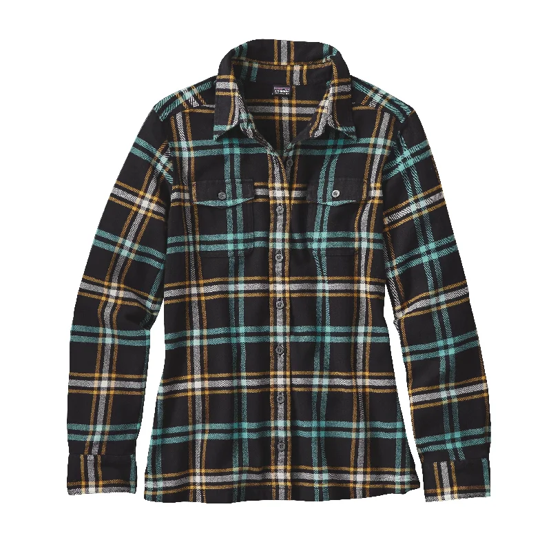 Women's Tailored Outfit Chic Style, Always In Vogue W's Long-Sleeved Fjord Flannel Shirt