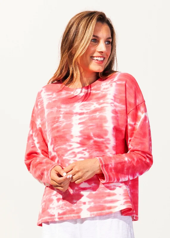 Women's Casual Wear Outfit Eco Friendly Fashion Sale Escape - Tie Dye Pullover