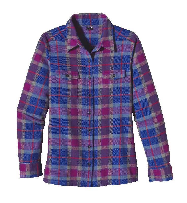 Women's Romantic Outfit Trendy Threads W's Long-Sleeved Fjord Flannel Shirt