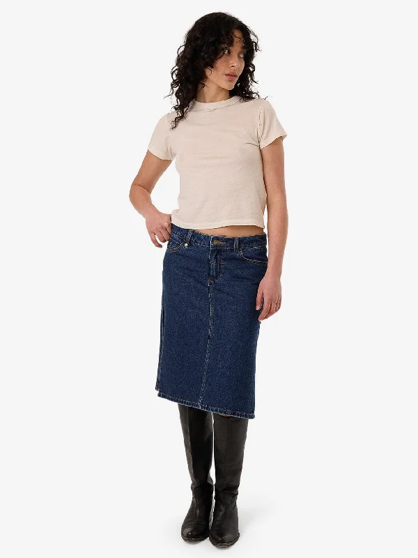 Casual Chic Clothing For Women Style Without Limits Kaley Skirt - Rinsed Ink