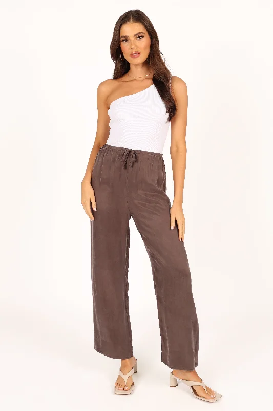 Women's Trendy Garments Budget-Friendly Fashion TILDY PANTS - WARM GREY