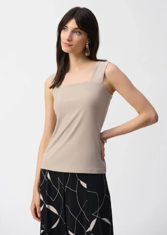 Women's Outerwear Garments Holiday Sale Joseph Ribkoff – Square Neck Tank Top