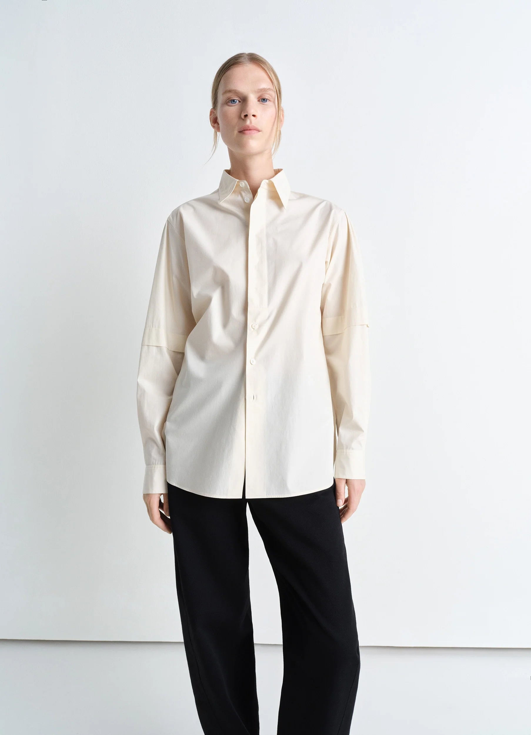 Women's Party Outfit New Season Fashion Preview SHIRT WITH SLITS